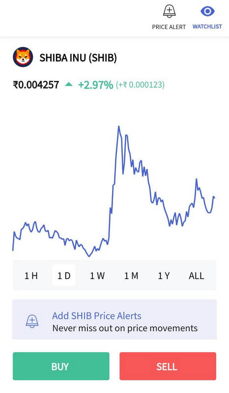 Shiba Inu on CoinDCX