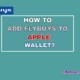 How To Add FlyBuys To Apple Wallet