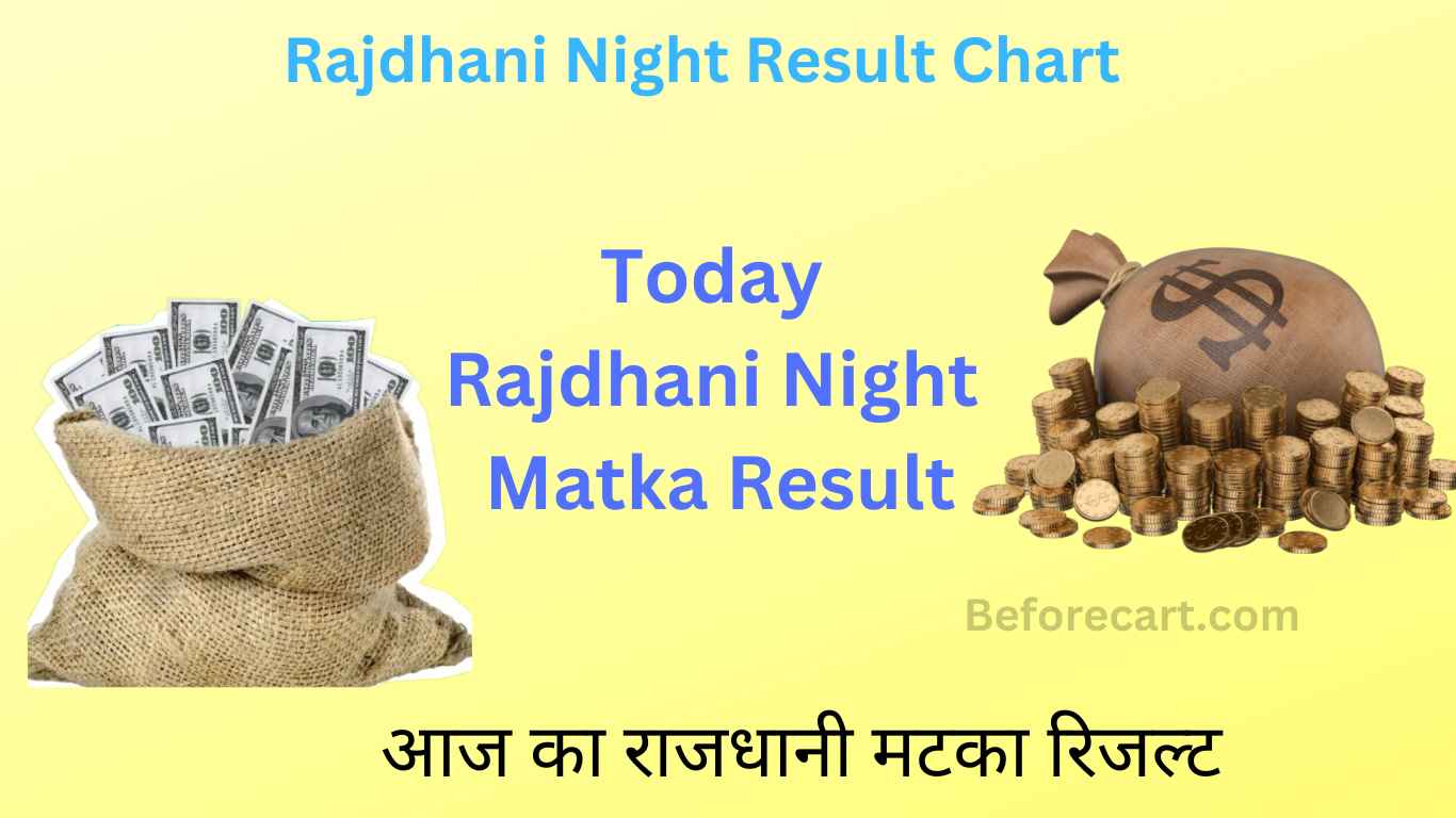 Rajdhani Night Chart