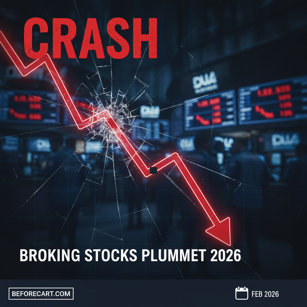 Broking Stocks Crash Broking Stocks Crash