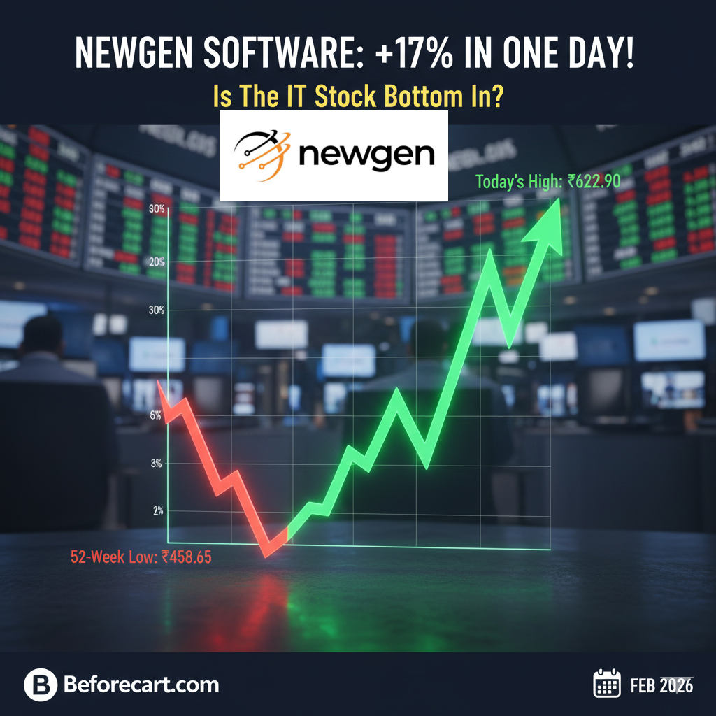 Newgen Software Share Price Zooms 17%